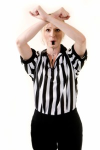 Woman referee